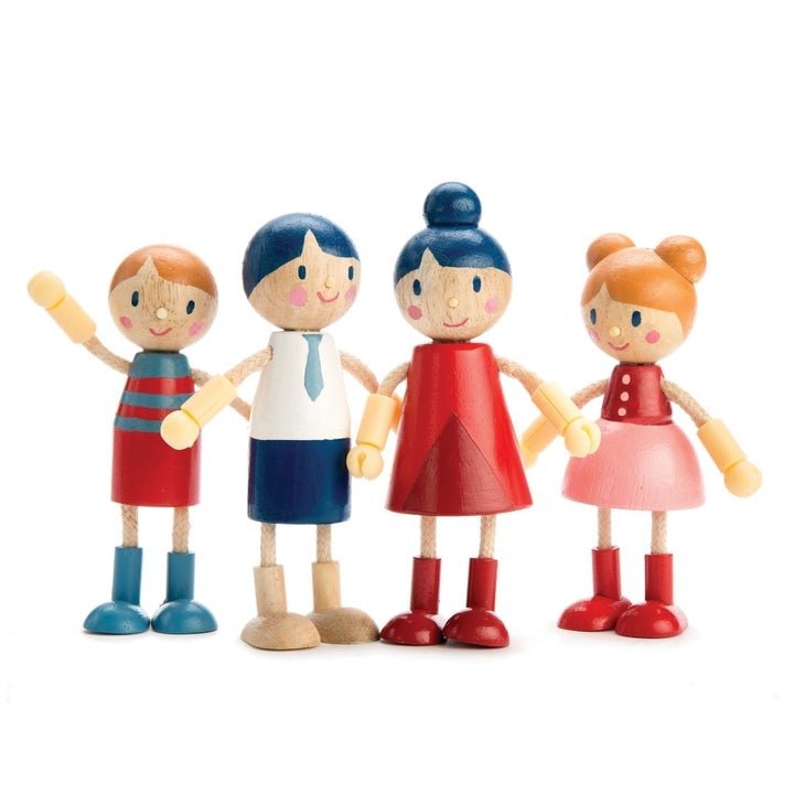 Flexible Doll Family by Tender Leaf Toys - Timeless Toys