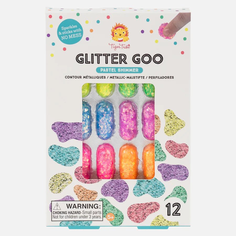 Glitter Goo - Pastel Shimmer by Tiger Tribe - Timeless Toys