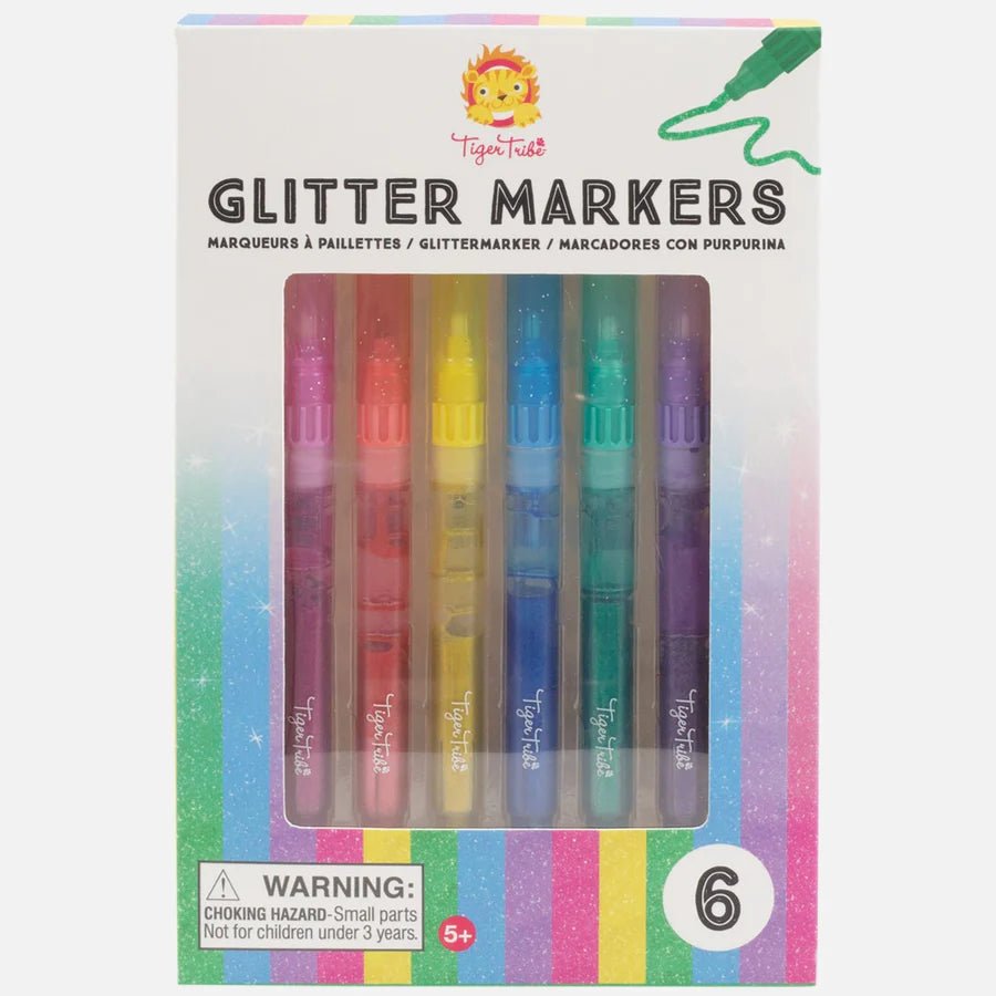Glitter Markers by Tiger Tribe - Timeless Toys