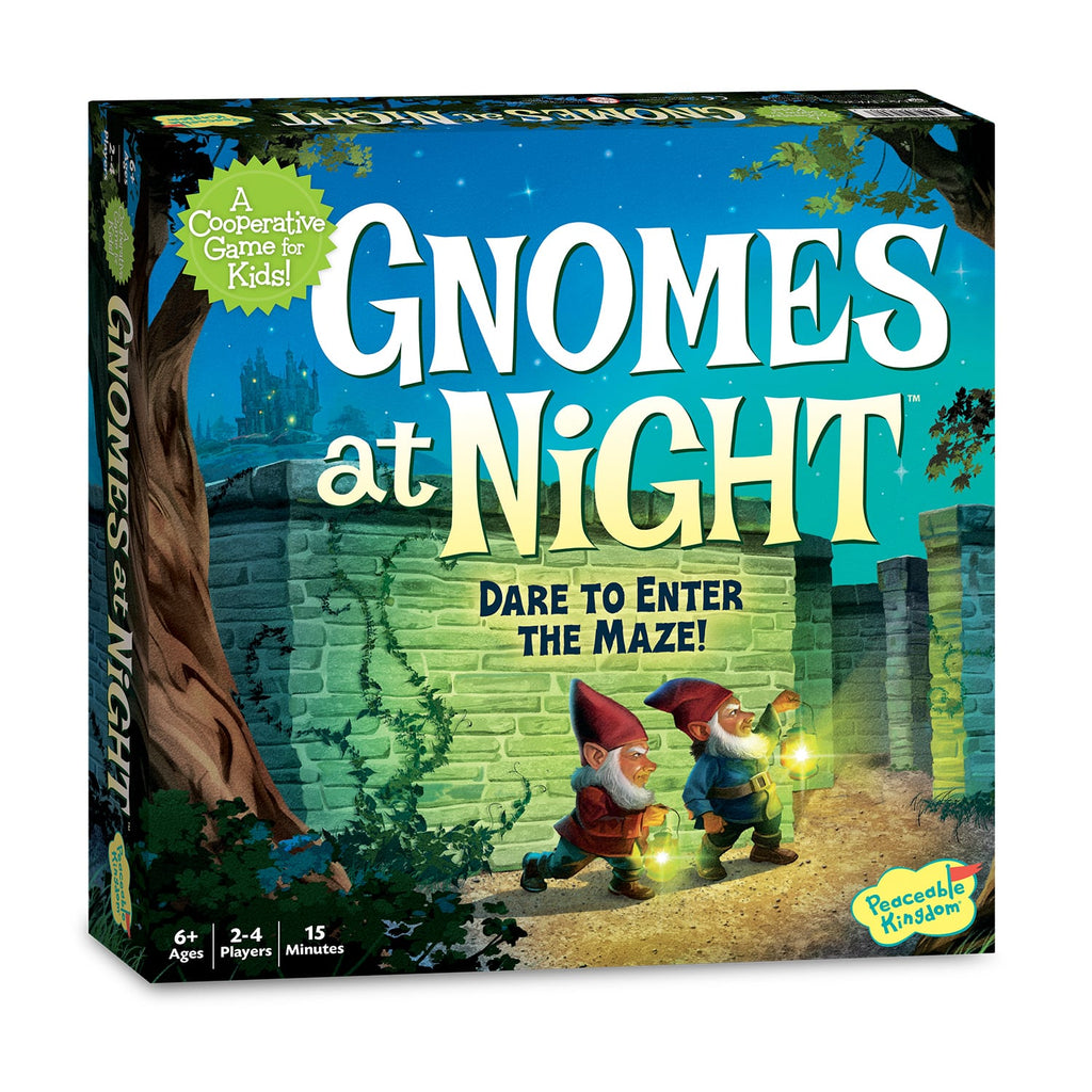 Gnomes at Night Cooperative Game - Peaceable Kingdom - Timeless Toys