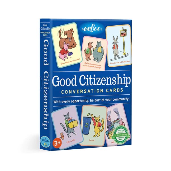 Good Citizenship Conversation Flash Cards - Timeless Toys