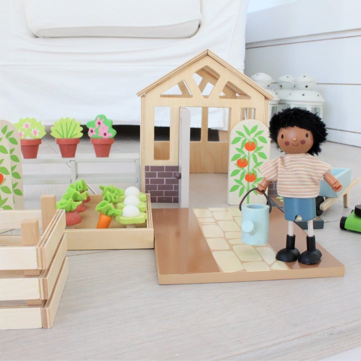 Greenhouse and Garden Set by Tender Leaf Toys - Timeless Toys