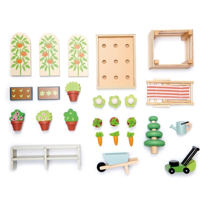 Greenhouse and Garden Set by Tender Leaf Toys - Timeless Toys