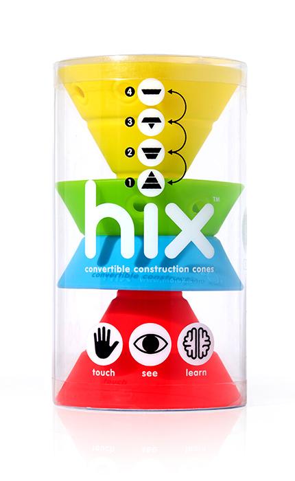 Hix - Set of Convertible Construction Cones - Timeless Toys