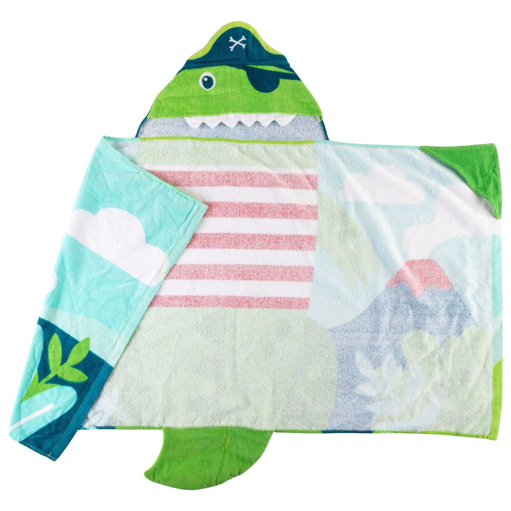 Hooded Beach Towel - Dinosaur by Stephen Joseph - Timeless Toys