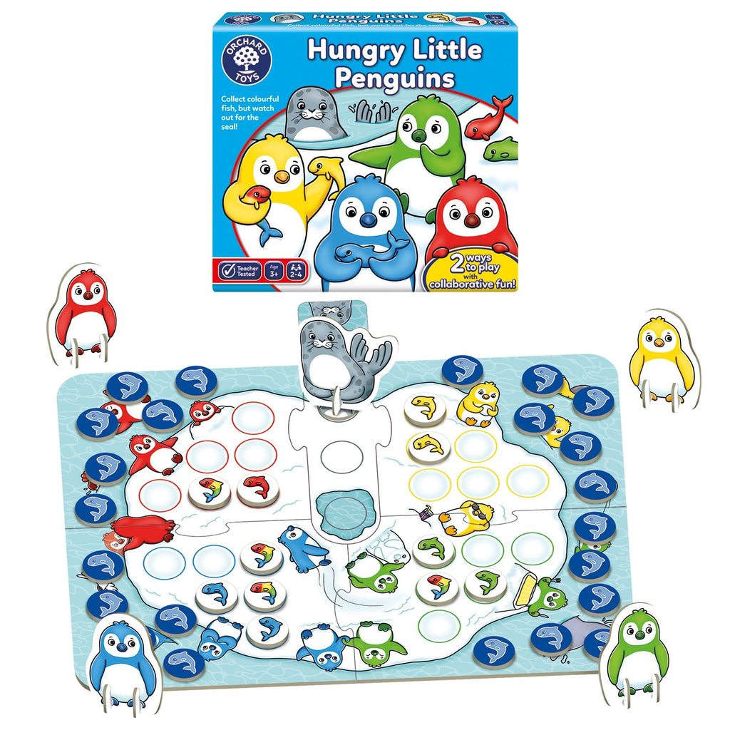 Hungry Little Penguins Cooperative Game - 3yrs+ - Timeless Toys