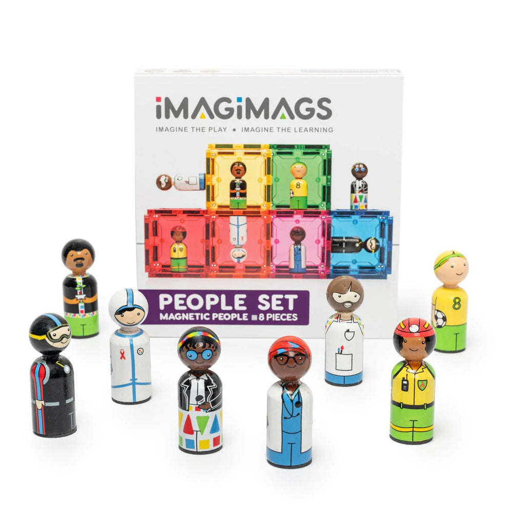 Imagimags 8 piece People set - Timeless Toys