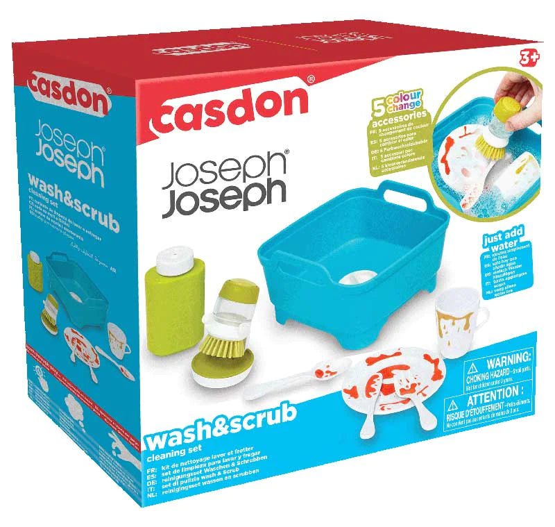 Joseph Joseph Wash & Scrub Playset by Casdon - Timeless Toys