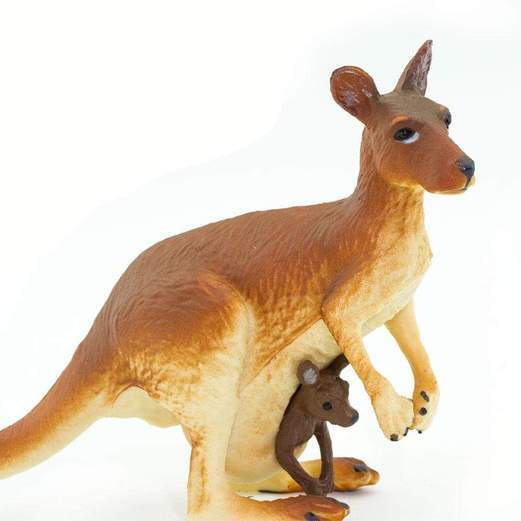 Kangaroo with Baby - Timeless Toys