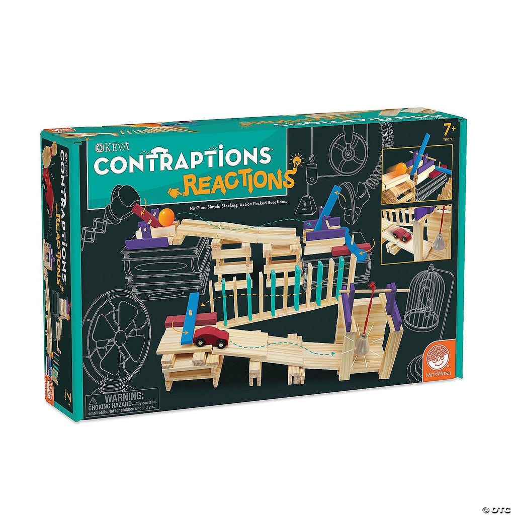 Keva Contraptions Reactions- Mindware - Timeless Toys
