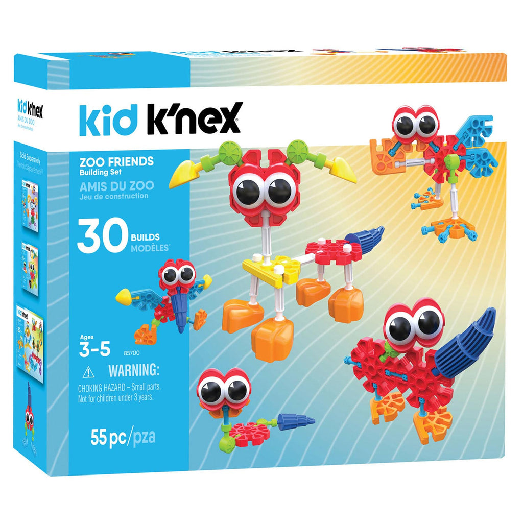 Kid K'Nex Zoo Friends building set - 3yrs+ - Timeless Toys