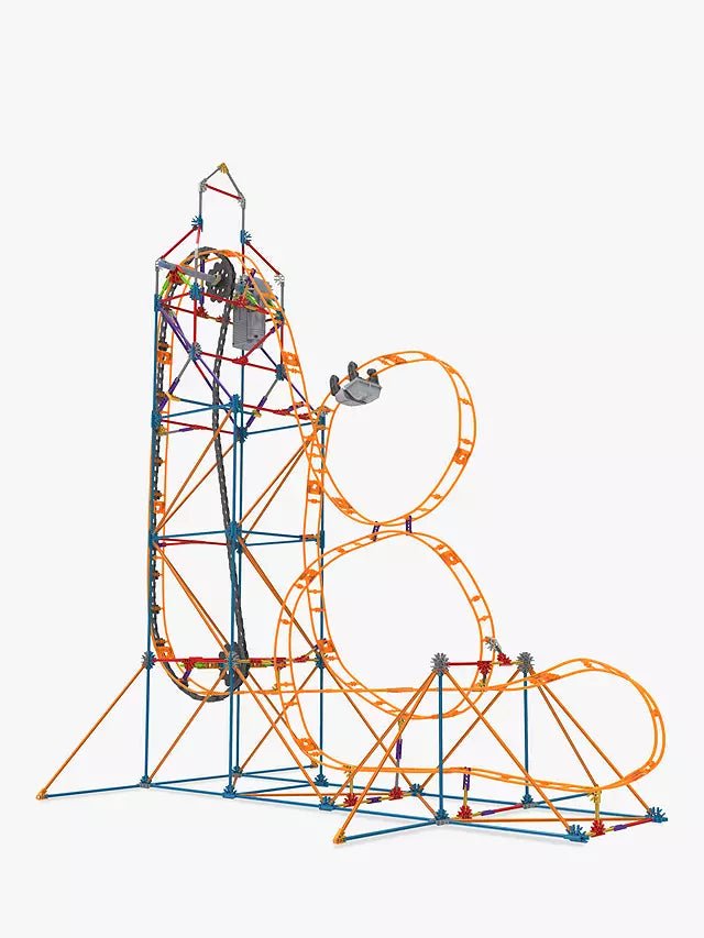 K Nex Amazin 8 Roller Coaster building set Timeless Toys