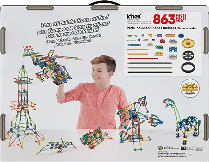 K'Nex Imagine Building Set - 863 pieces / 100 models - Timeless Toys