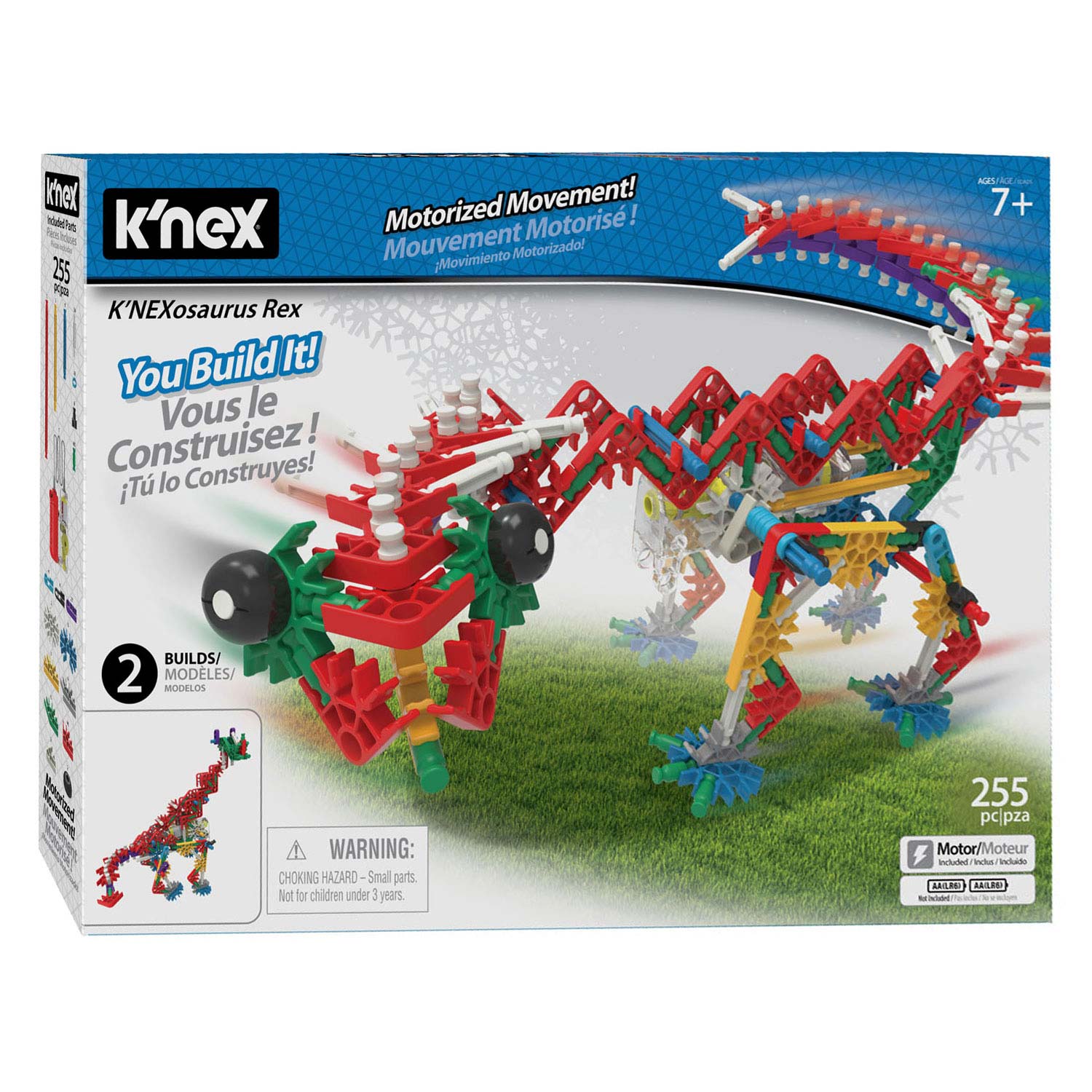 K'Nex K'nexosaurus Rex Building Set Timeless Toys
