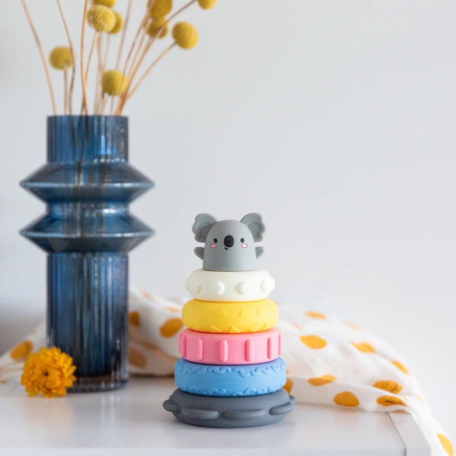 Koala Silicone Stacker by Tiger Tribe - Timeless Toys