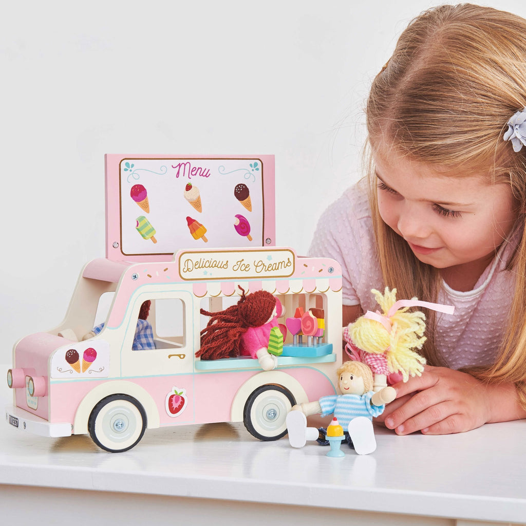 Le Toy Van Dolly Ice Cream Van - Timeless Toys