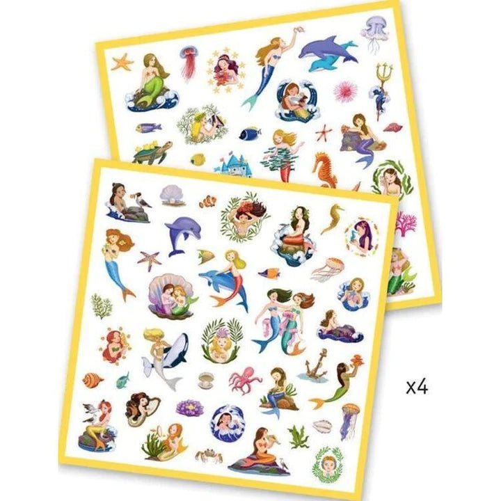 Mermaid Sticker Pack by Djeco - Timeless Toys