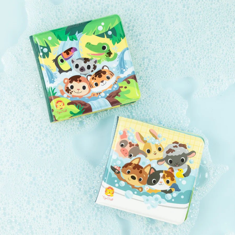 Messy Jungle Bath Book by Tiger Tribe (6mnths - 3yrs) - Timeless Toys