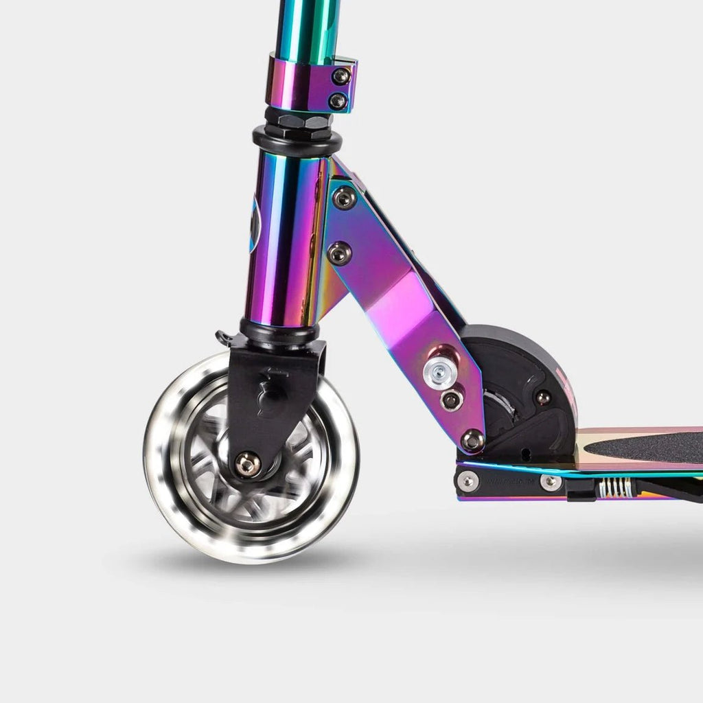 Micro Sprite Scooter with LED light wheels - Neochrome (5-12yrs) - Timeless Toys