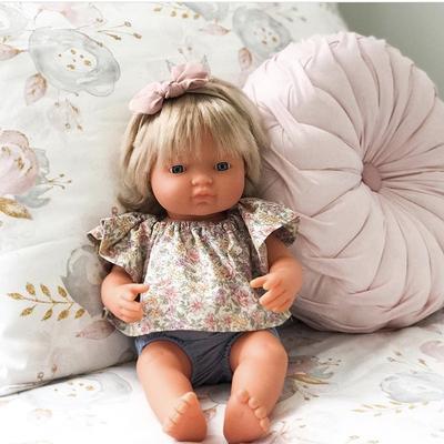 Miniland Caucasian Blonde Girl Doll - 38cm - Timeless Toys