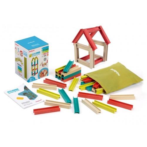 Miniland Eco Beams Building Set - 32pcs - Timeless Toys