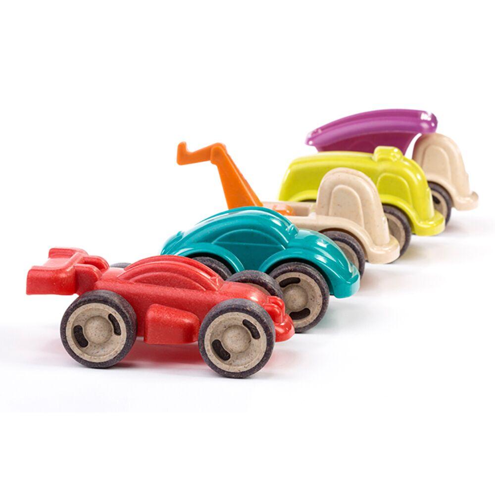 Miniland Eco MiniMobil - Set of 5 vehicles - Timeless Toys