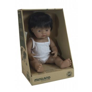 Miniland Latin American Boy Doll - 38cm - Timeless Toys