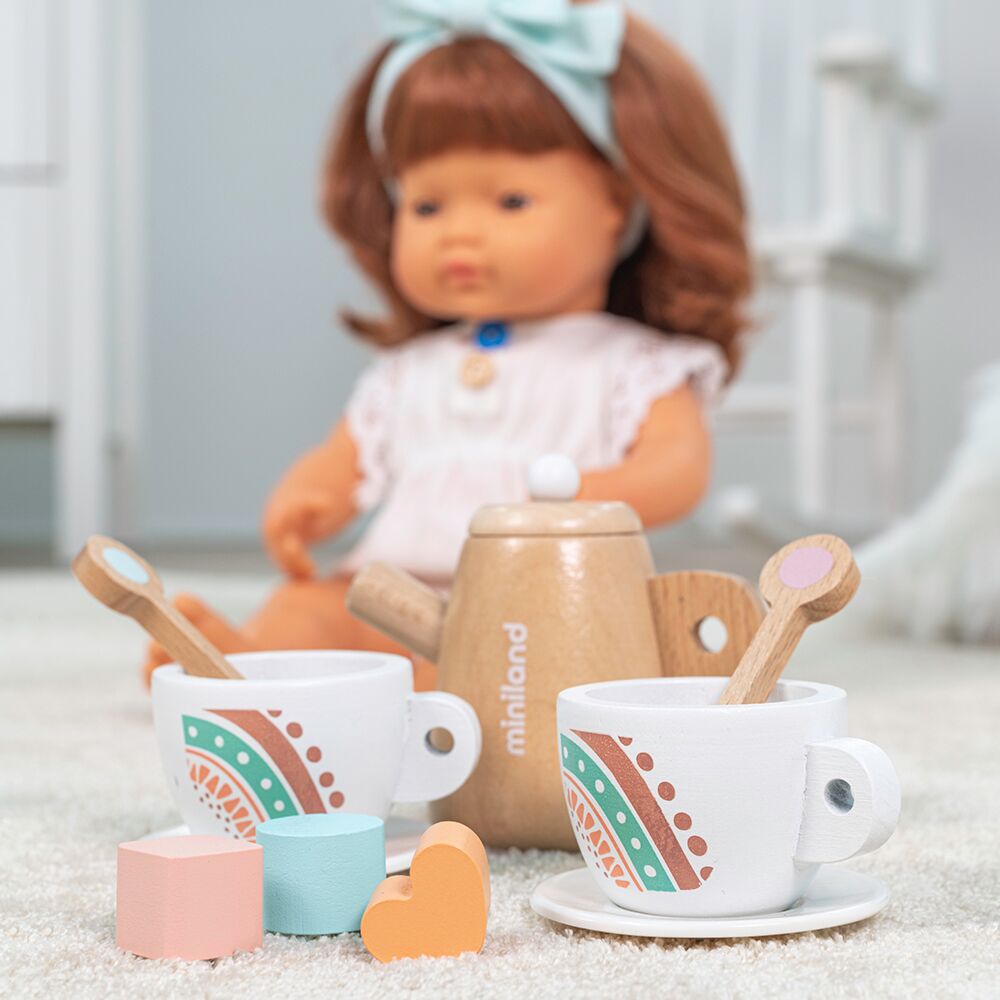 Miniland Wooden Tea Set - Timeless Toys