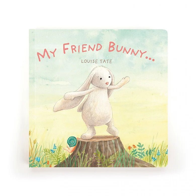 My Friend Bunny Book by Jellycat - Timeless Toys
