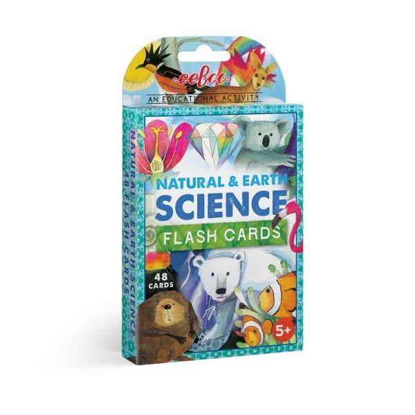 Natural and Earth Science Flashcards by eeBoo - Timeless Toys