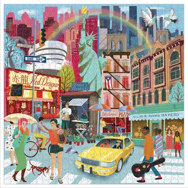 New York City Life 1000 Piece Puzzle - Timeless Toys