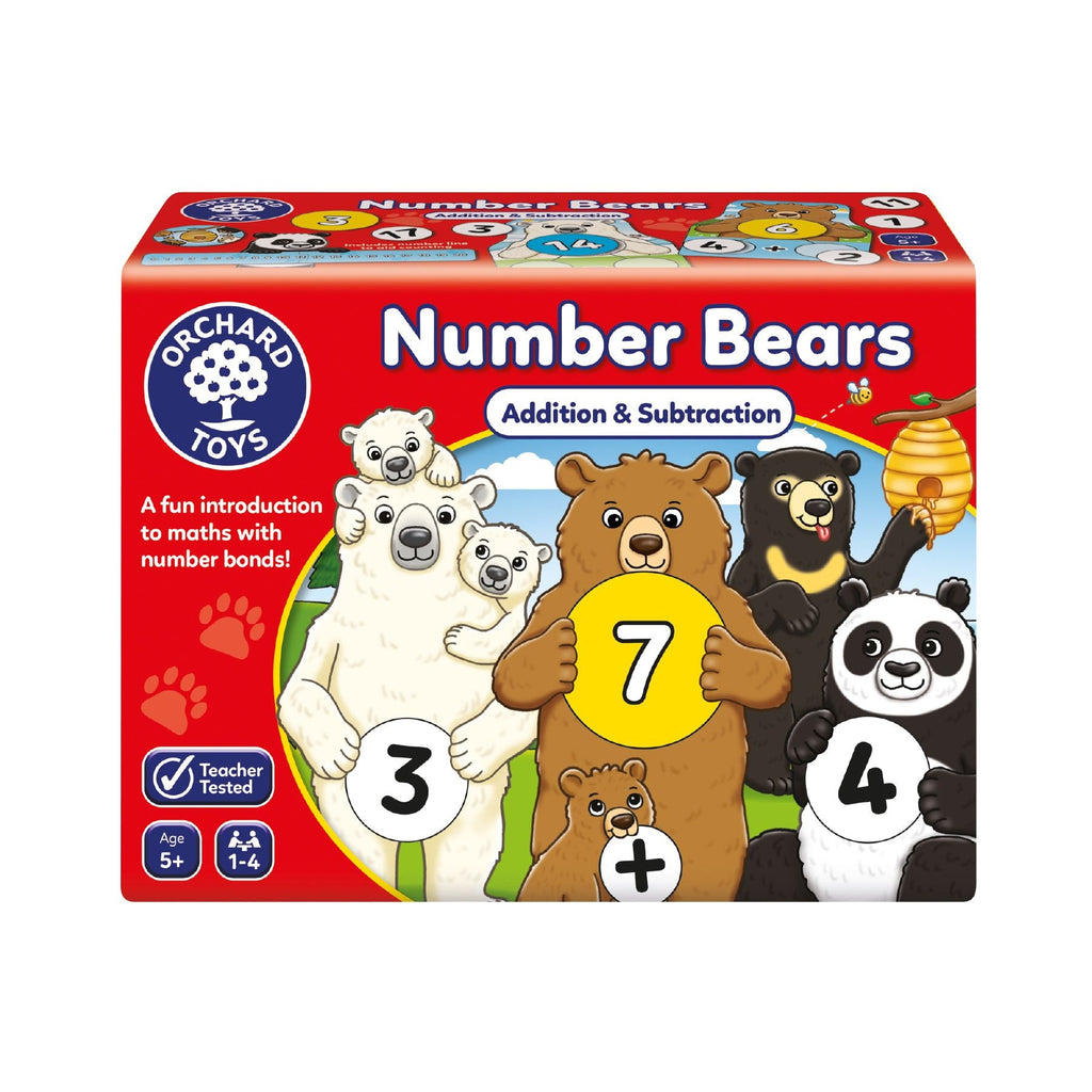 Number Bears Game - 5yrs+ - Timeless Toys