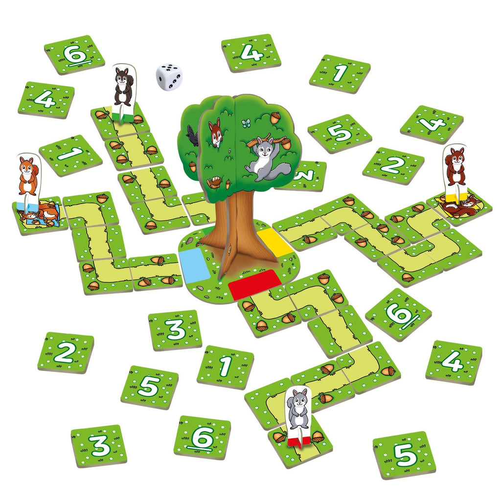 Nutty Numbers Game - 4yrs+ - Timeless Toys