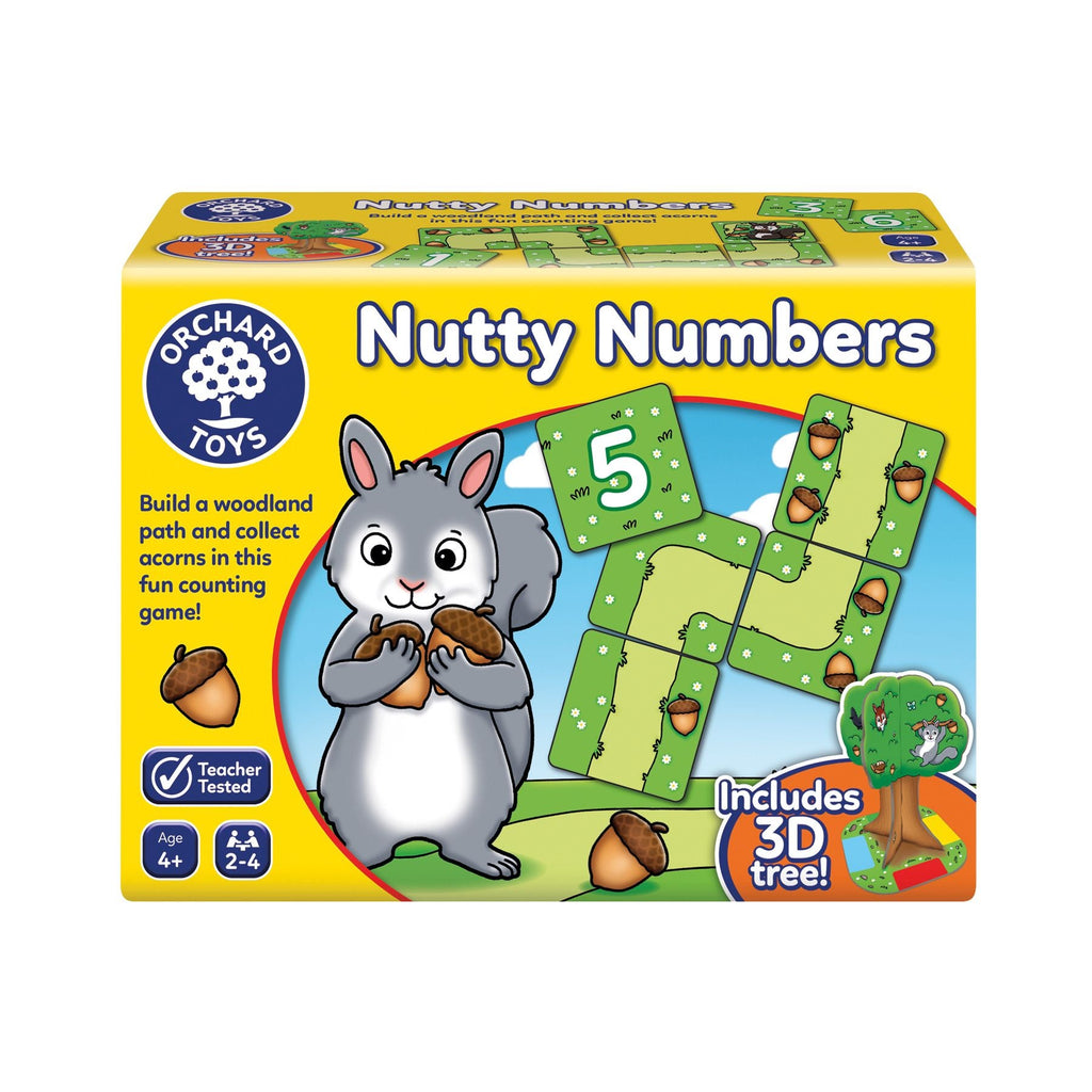 Nutty Numbers Game - 4yrs+ - Timeless Toys