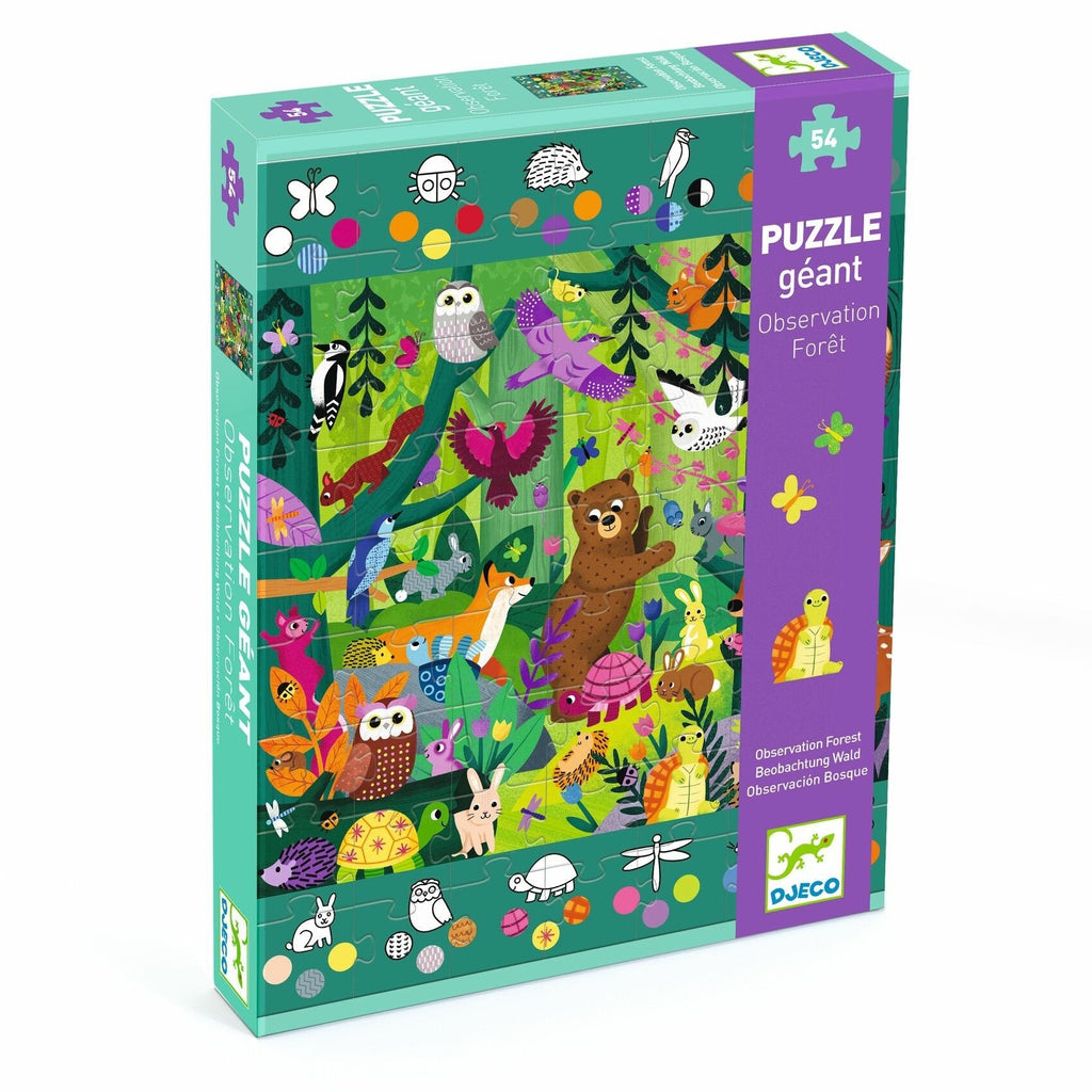 Observation Forest Giant Floor Puzzle - 5yrs+ - Timeless Toys