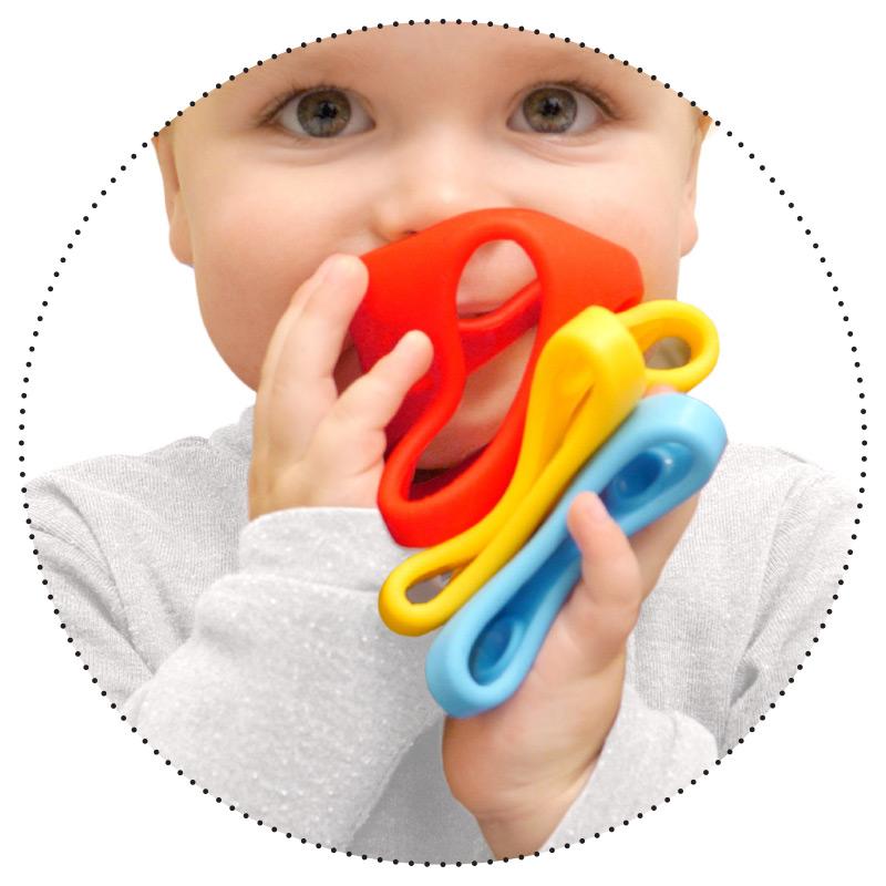 Oibo - Elastic Stackable Baby Ball - Timeless Toys