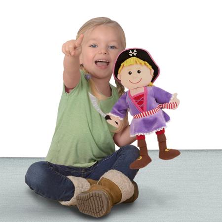 Pirate Girl Hand Puppet - Timeless Toys