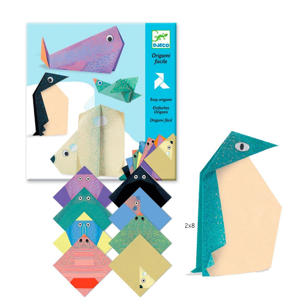 Polar Animals Origami by Djeco - Timeless Toys