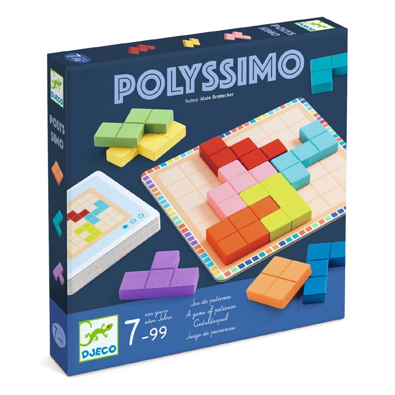 Polyssimo Logic Game by Djeco - 7yrs+ - Timeless Toys