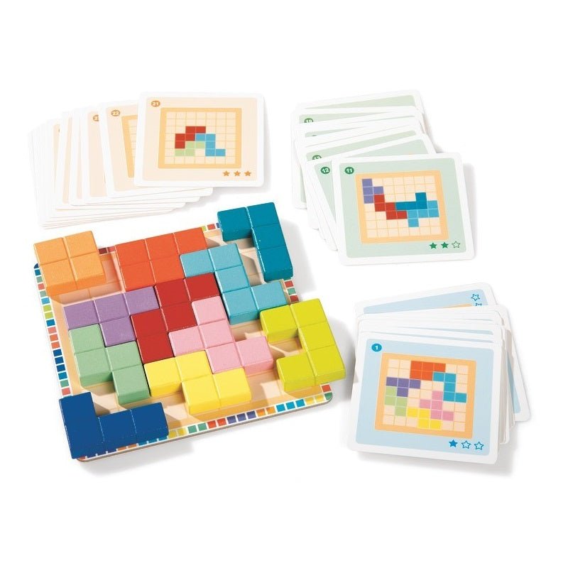 Polyssimo Logic Game by Djeco - 7yrs+ - Timeless Toys