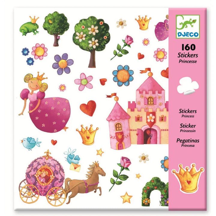 Princess Marguerite Sticker Pack by Djeco - Timeless Toys