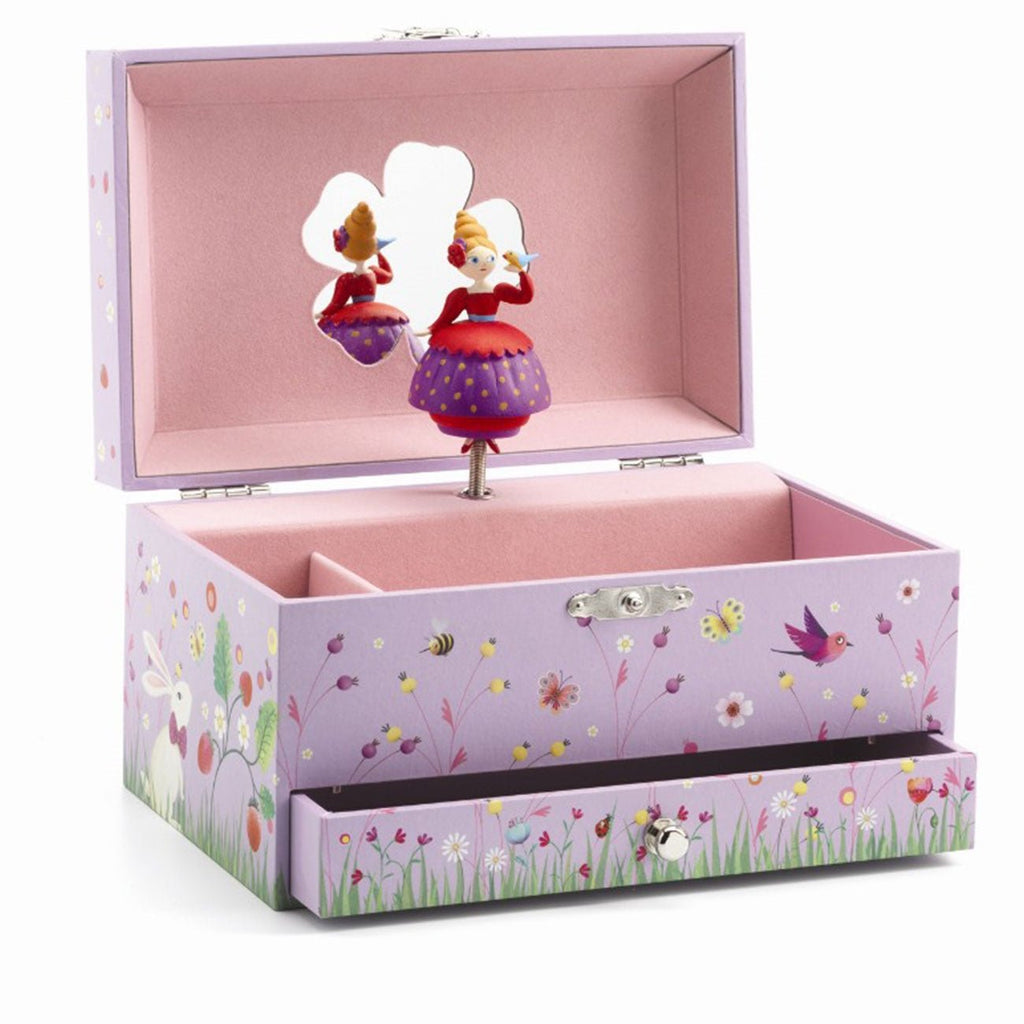 Princesses's Melody - Wooden Musical Box by Djeco - Timeless Toys