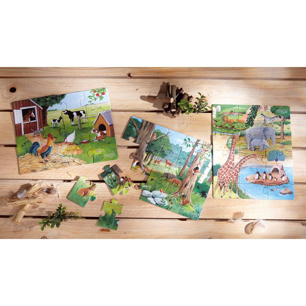 Puzzles Animals By Haba - Timeless Toys
