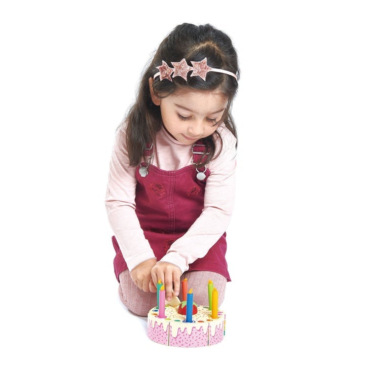Rainbow Birthday Cake by Tender Leaf Toys - Timeless Toys
