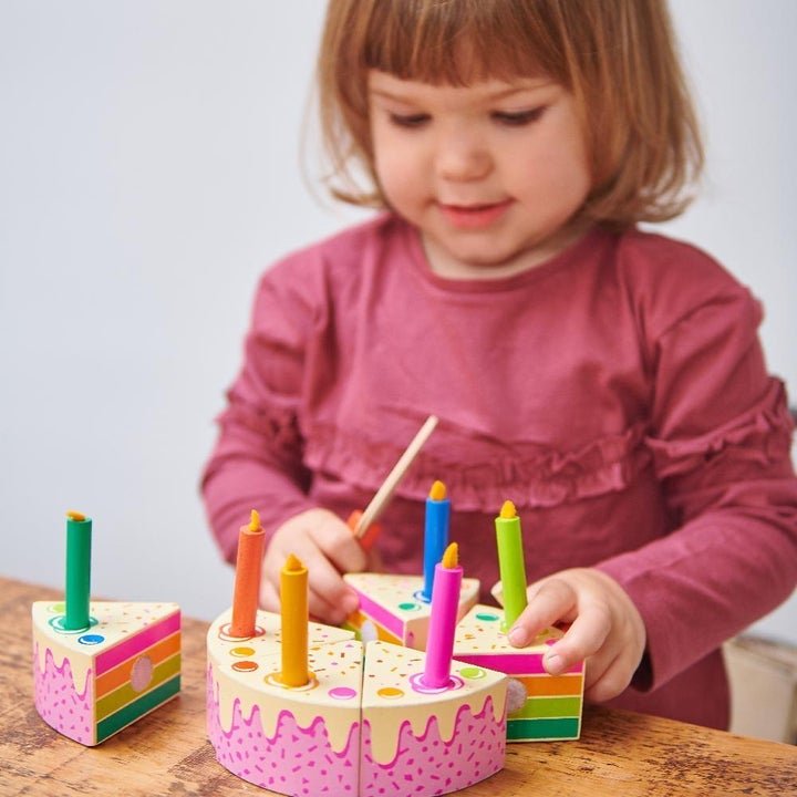 Rainbow Birthday Cake by Tender Leaf Toys - Timeless Toys