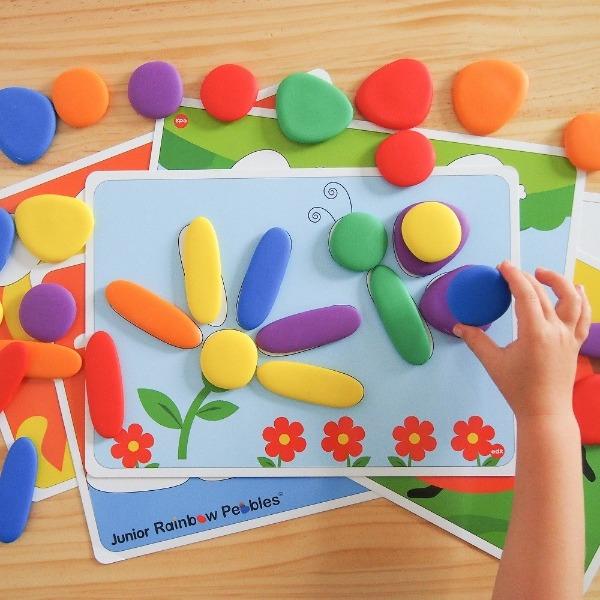 Rainbow Pebbles Junior Activity Set - 18months+ - Timeless Toys