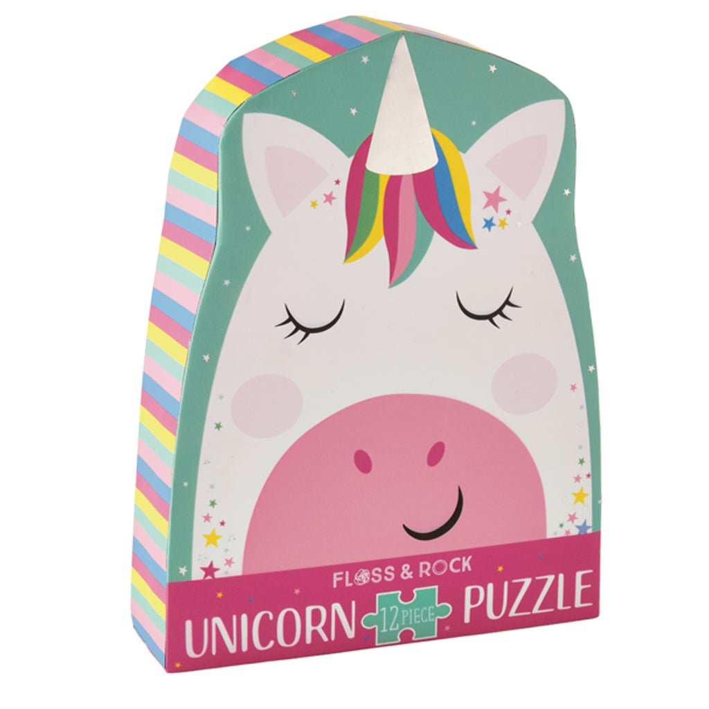 Rainbow Unicorn 12Pc Puzzle - Timeless Toys