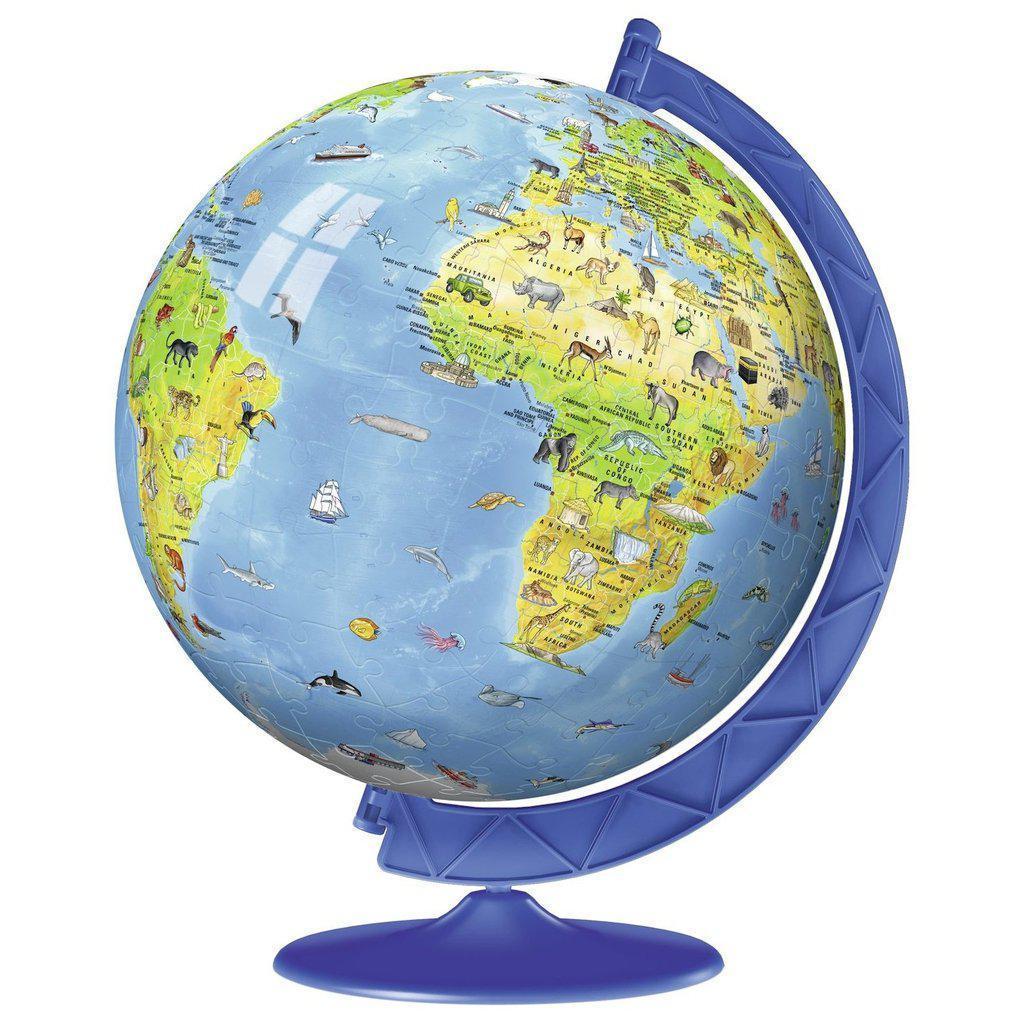 Ravensburger 3D Puzzle - Children's World Globe - 180pc puzzle - Timeless Toys