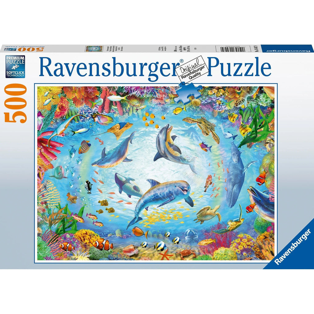 Ravensburger - Cage Dive - 500pc puzzle - Timeless Toys