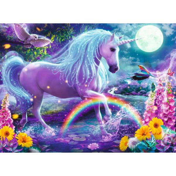 Ravensburger - Glitter Unicorn 100pc XXL puzzle - Timeless Toys